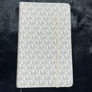 NWT Michael Michael Kors Logo Leather Notebook Agenda